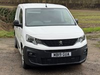 USED 2019 19 PEUGEOT PARTNER 1.5 BlueHDi 1000 Professional Standard Panel Van 5dr Diesel Manual SWB Euro 6 (100 bhp) SUPPLIED SERVICED INC CAMBELT