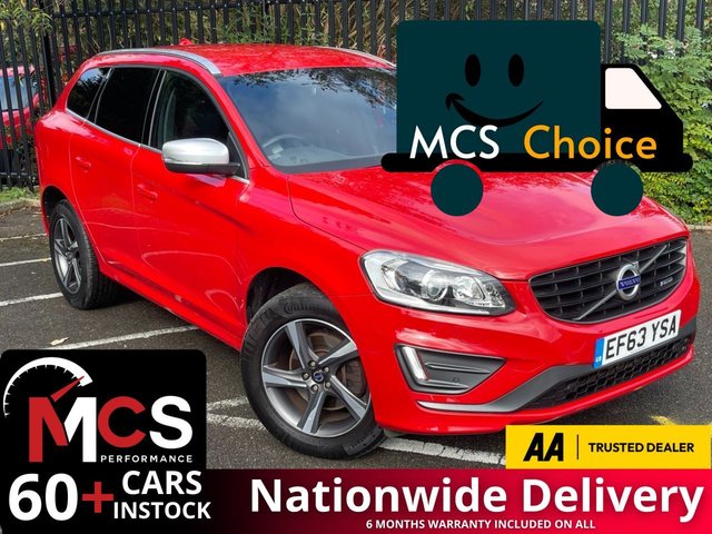 2014 63 VOLVO XC60 2.4 D4 R-Design Lux Nav SUV 5dr  AUTOTRADER RETAIL PRICE &pound;10807
