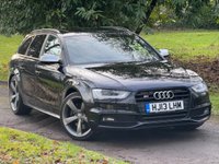 USED 2013 13 AUDI S4 AVANT 3.0 TFSI V6 Black Edition Estate 5dr Petrol S Tronic quattro Euro 5 (s/s) (333 ps) 