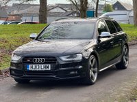 USED 2013 13 AUDI S4 AVANT 3.0 TFSI V6 Black Edition Estate 5dr Petrol S Tronic quattro Euro 5 (s/s) (333 ps) 