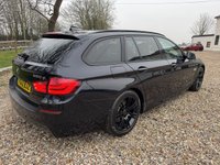 USED 2012 12 BMW 5 SERIES 2.0 520d M Sport Touring 5dr Diesel Steptronic Euro 5 (s/s) (184 ps) 2 KEYS HEATED LEATHER SEATS