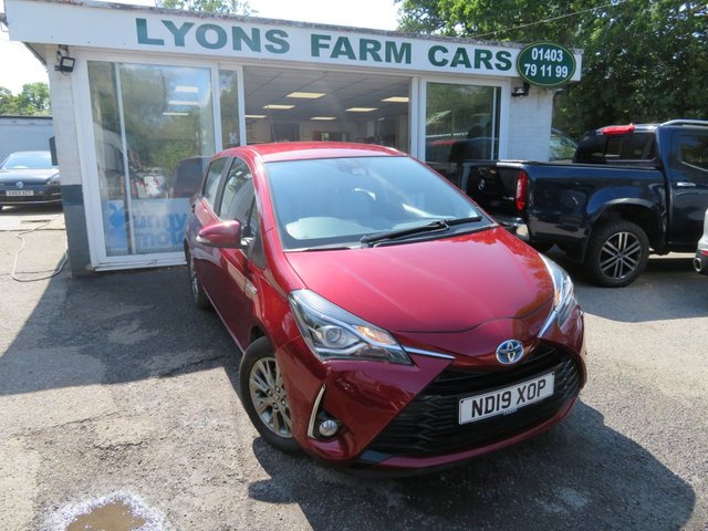 2019 19 Toyota Yaris 1.5 VVT-h Icon Hatchback 5dr Petrol Hybrid E-CVT Euro 6 (s/s) (100 ps) Automatic