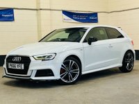 USED 2016 66 AUDI A3 1.4 TFSi CoD S Line Hatchback 3 Door Petrol Manual Euro 6 (s/s) (150 ps) ULEZ EURO 6 &pound;20 TAX MAXTON STYLING