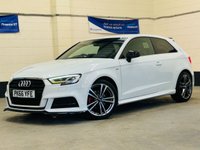 USED 2016 66 AUDI A3 1.4 TFSi CoD S Line Hatchback 3 Door Petrol Manual Euro 6 (s/s) (150 ps) ULEZ EURO 6 &pound;20 TAX MAXTON STYLING