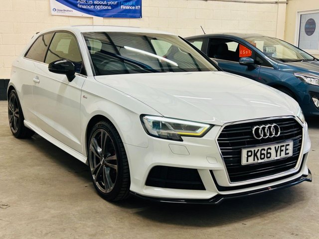 2016 66 Audi A3 1.4 TFSi CoD S Line Hatchback 3 Door Petrol Manual Euro 6 (s/s) (150 ps)