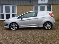 USED 2015 65 FORD FIESTA VAN 1.5 TDCi Sport Panel Van 3dr Diesel Manual (94 g/km, 94 bhp) NO VAT - www.suffolkcarcentre.co.uk - Located at Reydon