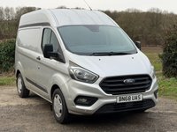 USED 2018 68 FORD TRANSIT CUSTOM 2.0 320 EcoBlue Trend Panel Van 5dr Diesel Manual L1 H2 Euro 6 (105 ps) CAMBELT DONE JAN 2025