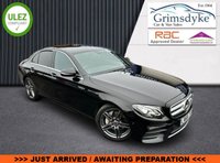 USED 2018 68 MERCEDES-BENZ E-CLASS 2.0 E220d AMG Line Saloon 4dr Diesel G-Tronic+ Euro 6 (s/s) (194 ps) ** RAC BUYSURE INSPECTED **