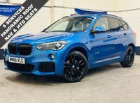 USED 2016 66 BMW X1 2.0 25D M Sport SUV 5 Door Diesel Auto xDrive Euro 6 (s/s) (231 ps) ULEZ EURO 6 BMW SERVICES x 6