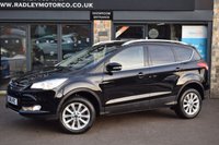 USED 2016 16 FORD KUGA 2.0 TDCi Titanium SUV 5dr Diesel Manual 2WD Euro 6 (s/s) (150 ps) 1 OWNER FROM NEW REAR CAMERA
