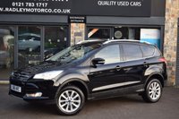 USED 2016 16 FORD KUGA 2.0 TDCi Titanium SUV 5dr Diesel Manual 2WD Euro 6 (s/s) (150 ps) 1 OWNER FROM NEW REAR CAMERA
