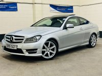 USED 2014 14 MERCEDES-BENZ C-CLASS 2.1 C220 CDi AMG Sport Edition Coupe Panoramic Diesel G-Tronic+ Euro 5 (s/s) (170 ps) 1 PREVIOUS WITH 8 SERVICES