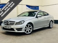 USED 2014 14 MERCEDES-BENZ C-CLASS 2.1 C220 CDi AMG Sport Edition Coupe Panoramic Diesel G-Tronic+ Euro 5 (s/s) (170 ps) 1 PREVIOUS WITH 8 SERVICES