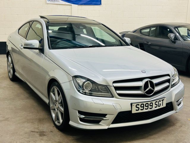 2014 14 Mercedes-Benz C-Class 2.1 C220 CDi AMG Sport Edition Coupe Panoramic Diesel G-Tronic+ Euro 5 (s/s) (170 ps)