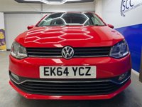 USED 2014 64 VOLKSWAGEN POLO 1.0 BlueMotion Tech SE Hatchback 3dr Petrol Manual Euro 6 (s/s) (60 ps) Mirror Link, Bluetooth, DAB Radio