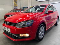 USED 2014 64 VOLKSWAGEN POLO 1.0 BlueMotion Tech SE Hatchback 3dr Petrol Manual Euro 6 (s/s) (60 ps) Mirror Link, Bluetooth, DAB Radio