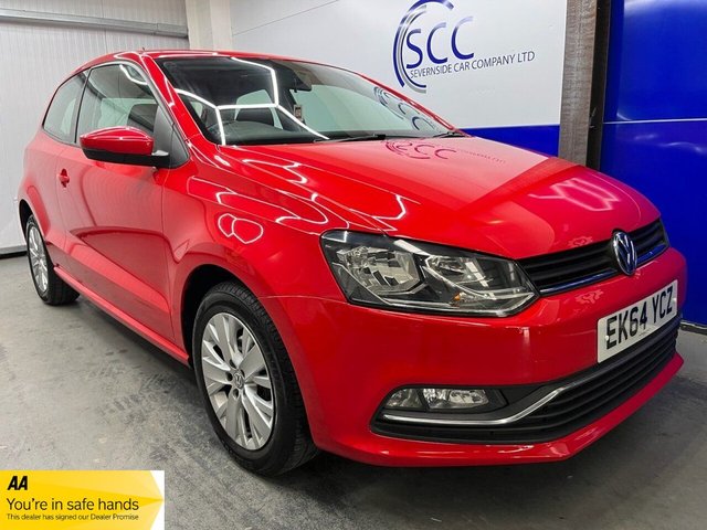 2014 64 Volkswagen Polo 1.0 BlueMotion Tech SE Hatchback 3dr Petrol Manual Euro 6 (s/s) (60 ps)