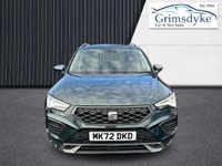 USED 2022 72 SEAT ATECA 1.5 TSI EVO FR SUV 5dr Petrol DSG Euro 6 (s/s) (150 ps) ** RAC BUYSURE INSPECTED **