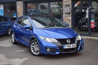 USED 2015 65 HONDA CIVIC 1.6 i-DTEC SR Hatchback 5dr Diesel Manual Euro 6 (s/s) (120 ps) &pound;0 Road Tax Reversing Camera Euro 6
