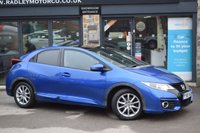 USED 2015 65 HONDA CIVIC 1.6 i-DTEC SR Hatchback 5dr Diesel Manual Euro 6 (s/s) (120 ps) &pound;0 Road Tax Reversing Camera Euro 6