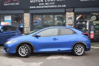 USED 2015 65 HONDA CIVIC 1.6 i-DTEC SR Hatchback 5dr Diesel Manual Euro 6 (s/s) (120 ps) &pound;0 Road Tax Reversing Camera Euro 6