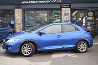 USED 2015 65 HONDA CIVIC 1.6 i-DTEC SR Hatchback 5dr Diesel Manual Euro 6 (s/s) (120 ps) &pound;0 Road Tax Reversing Camera Euro 6