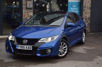 USED 2015 65 HONDA CIVIC 1.6 i-DTEC SR Hatchback 5dr Diesel Manual Euro 6 (s/s) (120 ps) &pound;0 Road Tax Reversing Camera Euro 6