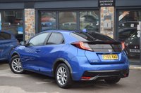 USED 2015 65 HONDA CIVIC 1.6 i-DTEC SR Hatchback 5dr Diesel Manual Euro 6 (s/s) (120 ps) &pound;0 Road Tax Reversing Camera Euro 6