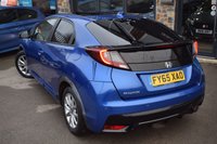 USED 2015 65 HONDA CIVIC 1.6 i-DTEC SR Hatchback 5dr Diesel Manual Euro 6 (s/s) (120 ps) &pound;0 Road Tax Reversing Camera Euro 6