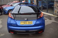 USED 2015 65 HONDA CIVIC 1.6 i-DTEC SR Hatchback 5dr Diesel Manual Euro 6 (s/s) (120 ps) &pound;0 Road Tax Reversing Camera Euro 6
