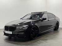 USED 2018 68 BMW 7 SERIES SALOON SPECIAL EDITIONS Limousine LWB 2.0 740Le 9.2kWh M Sport Saloon 4dr Petrol Plug-in Hybrid Auto xDrive Euro 6 (s/s) (326 ps) The Epitiome of Luxury, Long Wheelbase,Executive Lounge Package,Nappa Cognac Leather, Exceptionally well optioned vehicle hosting possibly the highest specification of this 7 series on sale today, over and beyond features include front / rear massage seats, rear entertainment screens, rear sunblinds, high gloss blackwood interior finish,appleplay, ambient lighting, universal remote control, soft close doors, sky lounge panoramic glass roof, high gloss shadowline exterior trim