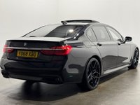 USED 2018 68 BMW 7 SERIES SALOON SPECIAL EDITIONS Limousine LWB 2.0 740Le 9.2kWh M Sport Saloon 4dr Petrol Plug-in Hybrid Auto xDrive Euro 6 (s/s) (326 ps) The Epitiome of Luxury, Long Wheelbase,Executive Lounge Package,Nappa Cognac Leather, Exceptionally well optioned vehicle hosting possibly the highest specification of this 7 series on sale today, over and beyond features include front / rear massage seats, rear entertainment screens, rear sunblinds, high gloss blackwood interior finish,appleplay, ambient lighting, universal remote control, soft close doors, sky lounge panoramic glass roof, high gloss shadowline exterior trim
