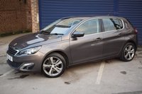USED 2015 15 PEUGEOT 308 1.2 PureTech Allure Hatchback 5dr Petrol Manual Euro 6 (s/s) (130 ps) 12 Months Road  Tax  Only &pound;20