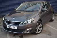 USED 2015 15 PEUGEOT 308 1.2 PureTech Allure Hatchback 5dr Petrol Manual Euro 6 (s/s) (130 ps) 12 Months Road  Tax  Only &pound;20