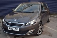 USED 2015 15 PEUGEOT 308 1.2 PureTech Allure Hatchback 5dr Petrol Manual Euro 6 (s/s) (130 ps) 12 Months Road  Tax  Only &pound;20