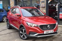 USED 2021 21 MG MG ZS 44.5kWh Exclusive SUV 5dr Electric Auto (143 ps) FULL LEATHER HEATED SEATS REAR CAM