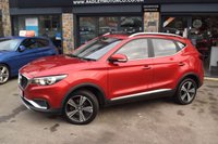 USED 2021 21 MG MG ZS 44.5kWh Exclusive SUV 5dr Electric Auto (143 ps) FULL LEATHER HEATED SEATS REAR CAM
