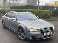 USED 2013 63 AUDI A8 3.0 TDI V6 SE Saloon 4dr Diesel Tiptronic quattro Euro 5 (s/s) LWB (250 ps) 