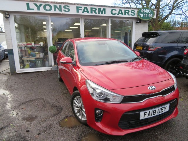 2018 18 Kia Rio 1.25 2 Hatchback 5dr Petrol Manual Euro 6 (s/s) (83 bhp)