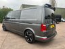 USED 2018 18 VOLKSWAGEN TRANSPORTER 2.0 BiTDI T32 BlueMotion Tech Highline Crew Van Double Cab 5dr Diesel DSG 4Motion LWB Euro 6 (s/s) (204 ps) 4 KEYS, MASSIVE SPEC! 4 MOTION!!