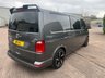 USED 2018 18 VOLKSWAGEN TRANSPORTER 2.0 BiTDI T32 BlueMotion Tech Highline Crew Van Double Cab 5dr Diesel DSG 4Motion LWB Euro 6 (s/s) (204 ps) 4 KEYS, MASSIVE SPEC! 4 MOTION!!
