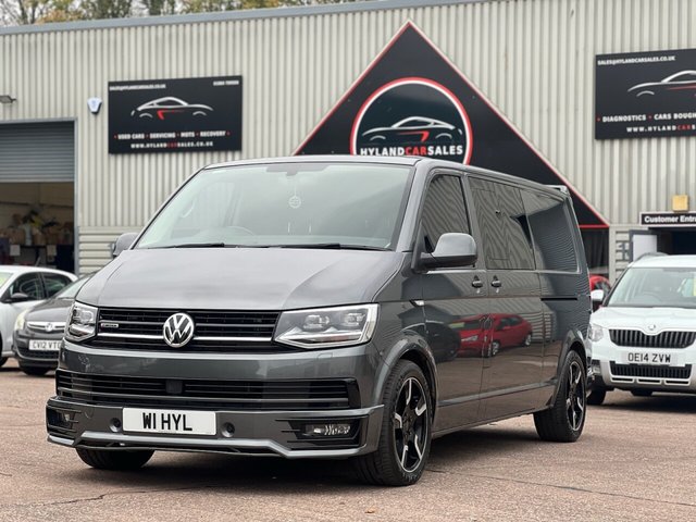 2018 18 Volkswagen Transporter 2.0 BiTDI T32 BlueMotion Tech Highline Crew Van Double Cab 5dr Diesel DSG 4Motion LWB Euro 6 (s/s) (204 ps)