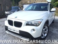 USED 2011 61 BMW X1 2.0TB TURBO DIESEL SDRIVE18D SE ST START/STOP ALPINE WHITE  FINANCE - PX - DELIVERY