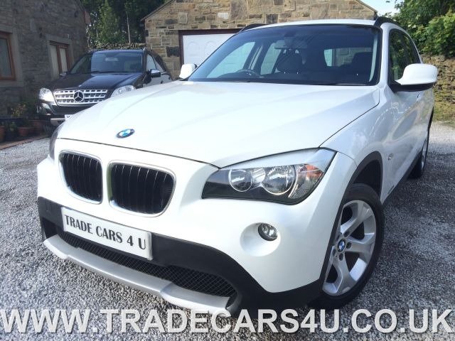 2011 61 BMW X1 2.0TB TURBO DIESEL SDRIVE18D SE ST START/STOP ALPINE WHITE 