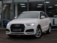 USED 2017 04 AUDI Q3 1.4 TFSI CoD S line Edition SUV 5dr Petrol Manual Euro 6 (s/s) (150 ps) 2 KEYS, NEW SERVICE