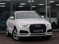 USED 2017 04 AUDI Q3 1.4 TFSI CoD S line Edition SUV 5dr Petrol Manual Euro 6 (s/s) (150 ps) 2 KEYS, NEW SERVICE