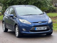 USED 2008 58 FORD FIESTA 1.25 Zetec Hatchback 3dr Petrol Manual (133 g/km, 81 bhp) 