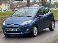 USED 2008 58 FORD FIESTA 1.25 Zetec Hatchback 3dr Petrol Manual (133 g/km, 81 bhp) 