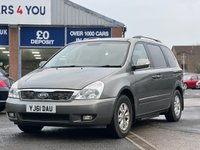 USED 2012 61 KIA SEDONA 2.2 CRDi 2 MPV 5dr Diesel Automatic (199 g/km, 192 bhp) 