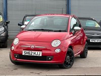 USED 2012 62 FIAT 500 1.2 Street Hatchback 3dr Petrol Manual Euro 5 (s/s) (69 bhp) &pound;200 TO SECURE, DELIVERY AVAILABLE!
